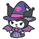 Sanrio Kuromi Witch and a Magic Wand