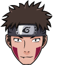 Naruto Kiba Inuzuka and Akamaru