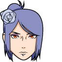 Naruto Konan and Paper Shuriken