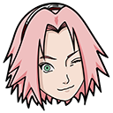 Naruto Sakura Haruno Kunai Shuriken
