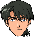 Neon Genesis Evangelion Kaji Ryoji and Tie