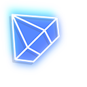 Neon Blue Diamond