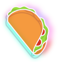 Neon Bubble Tea and Taco
