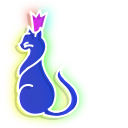 Neon Cat Queen