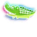 Neon Crocodile