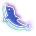 Neon Dolphin
