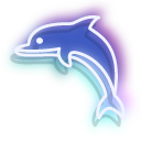 Neon Dolphin