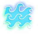 Neon Flip Flops and Waves