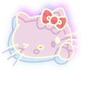 Neon Hello Kitty