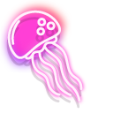 Neon Jellyfish