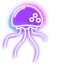 Neon Jellyfish