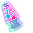 Neon Lava Lamp