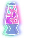 Neon Lava Lamp
