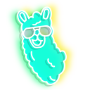 Neon Llama