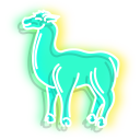 Neon Llama