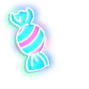 Neon Lollipop and Candy