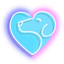 Neon Love Dogs