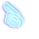 Neon Mickey Mouse