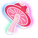 Neon Mushroom