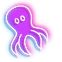 Neon Octopus