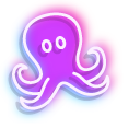 Neon Octopus