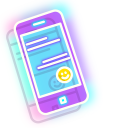 Neon Phone and Messages