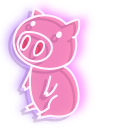 Neon Pig