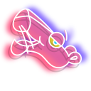 Neon Pink Panther