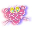 Neon Pink Panther