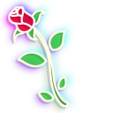 Neon Rose