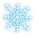 Neon Snowflakes
