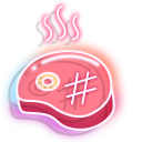 Neon Steak and Sause