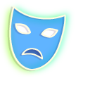 Neon Theatre Masks