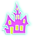 Neon Tree and Gothic Castle