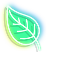 Neon Tree and Leaf