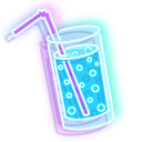 Neon Water and Lime