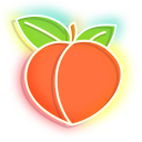 Orange Peach Neon