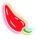Red Hot Pepper Neon