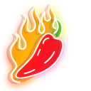 Red Hot Pepper Neon