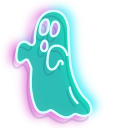Turquoise Ghost Neon