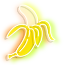 Yellow Banana Neon