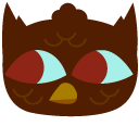 Night in the Woods Telezoft Dark-Brown Owl and Mug
