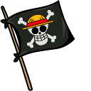 One Piece Monkey D Luffy and Straw Hat Pirates Flag