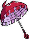 One Piece Perona and Umbrella