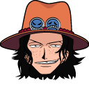 One Piece Portgas D. Ace and Knife