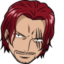 One Piece Shanks and Sword