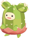 Ooblets Bristlebud and Gleamy Bristlebud