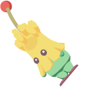 Ooblets Fripp and Gleamy Fripp