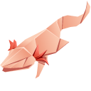 Origami Axolotl