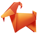 Origami Bull and Goat